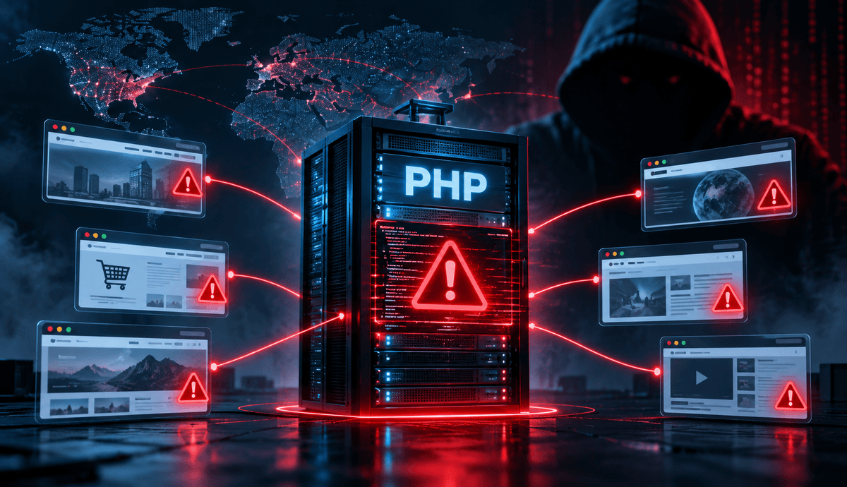 Falhas graves no PHP colocam 70% da internet em risco e disparam alerta mundial