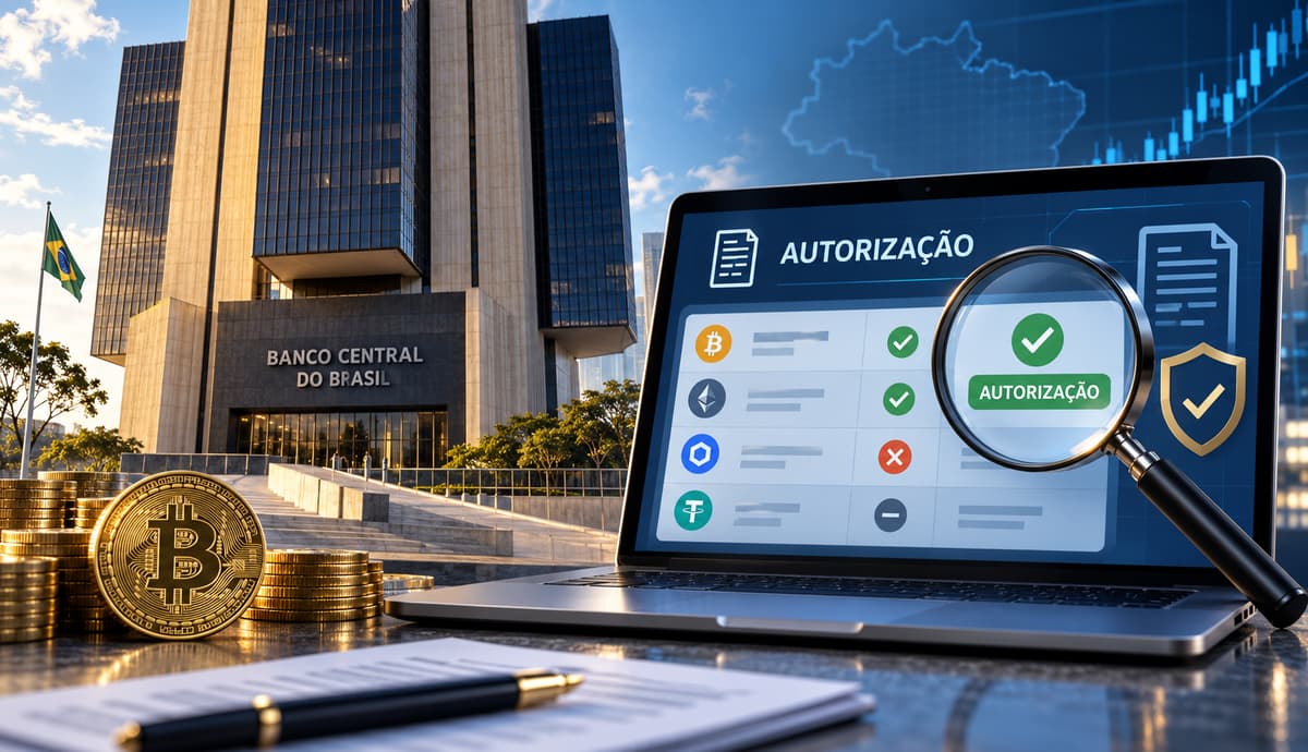 Cómo saber si una empresa pidió licencia cripto al banco central de Brasil